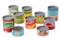 Melissa and Doug Canned food 10pce set