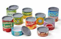 Melissa and Doug Canned food 10pce set