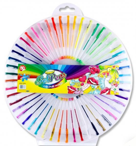 WOC- Gel Pen Colour Wheel 50pce