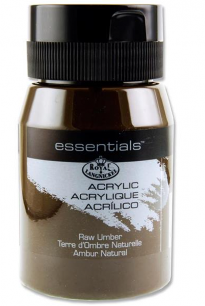 Royal & LangnickelEssentials 500ml Acrylic Pot - Raw Umber
