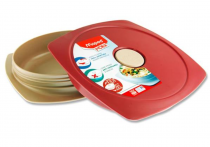 Maped Picnik Concept 900ml Lunch Plate - Brick Red