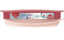 Maped Picnik Concept 900ml Lunch Plate - Brick Red