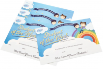 Clever Kidz Pkt.25 Reward Certificates - Student Of The Week