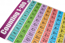 Clever Kidz Wall Chart Counting 1 - 100