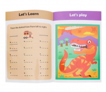 Ormond A4 14pg Wipe Clean Activity Book - Pen Control