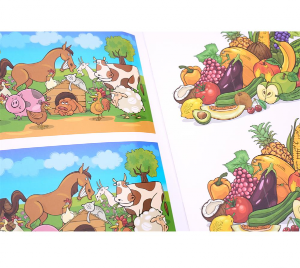 Ormond A4 14pg Wipe Clean Activity Book - Spot The Difference