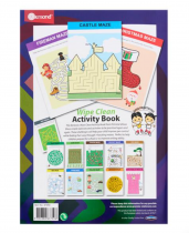 Ormond A4 14pg Wipe Clean Activity Book - Mazes