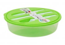 Premto Food Box/Bowl W/ Knife Fork - 3 Asst