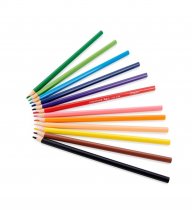 Color'peps Pkt.12 Colouring Pencils & Labels