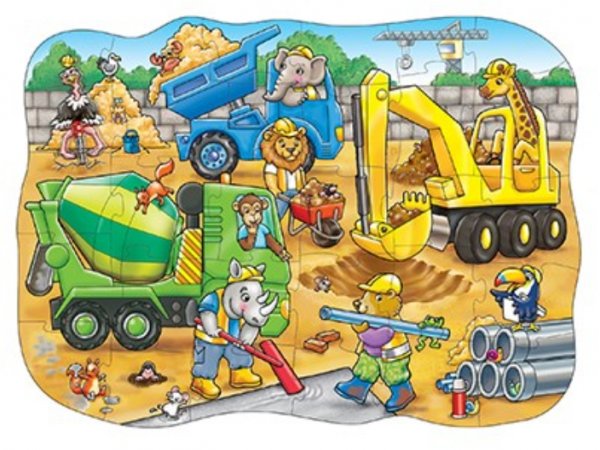 Busy Builders Jigsaw Puzzle