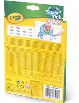 Crayola super tips 12pkm- Pastel