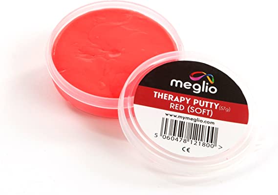 Meglio Therapy Putty 57g Red/Pink (soft)