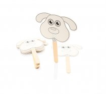 Crafty Bitz Pkt.10 Fans - Lollipop Dog