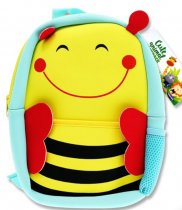 Emotionery Neoprene Cute Animal Junior Backpack - Bee