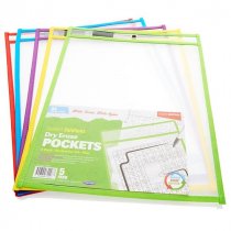 Student Solutions Pkt.5 Dry Erase Pockets