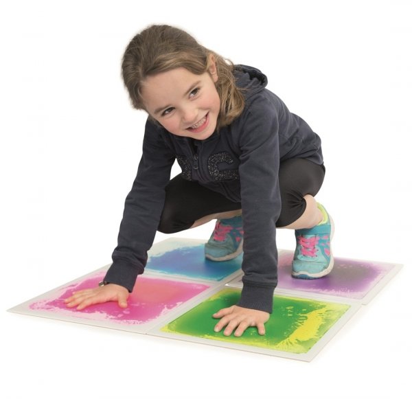 Set of 4 sensory floor tiles
