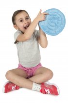 Sensory Plush Maze-Round Blue