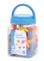 Aquatic counters-Jar incl 1x tweeezers