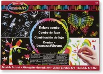 Melissa and Doug Deluxe Combo scratch art set