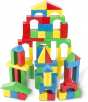 Melissa and Doug 100 Wood Blocks Pack