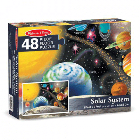 Melissa & Doug Floor Puzzle Solar System 48pce