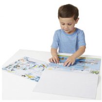 Melissa and Doug Reusable Stickers -Vehicles