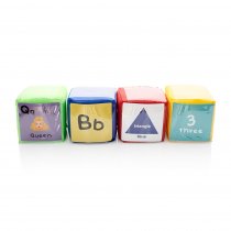 Ormond Set Of 4 Foam Cube Dice Game