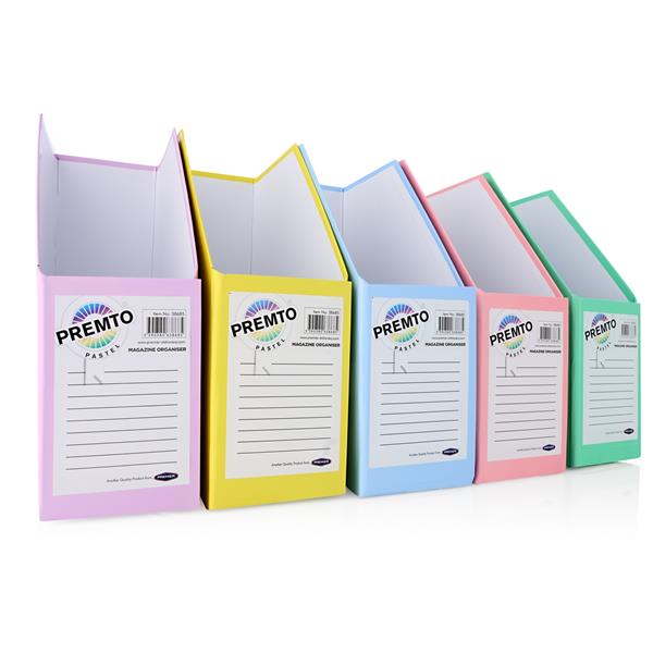 Premto Pastel Magazine Organiser