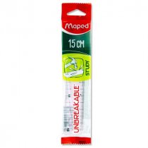 Maped Study 15cm Unbreakable Ruler (Short)