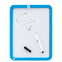 Premto Magnetic Dry Wipe Whiteboard With Dry Wipe Marker 5 Colours