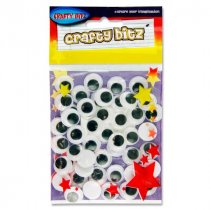 Crafty Bitz Pkt.50 Wiggle Goggly Eyes