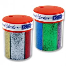 Icon 6 Part Glitter Shaker Cdu - Sparkling