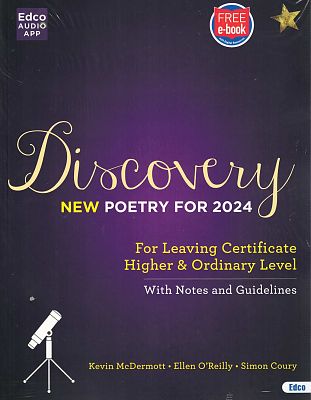 New Discovery 2024 Text & Portfolio Higher & Ordinary Level Leaving Certificate by Kevin McDermott & Ellen O'Reilly & Simon