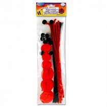 Crafty Bitz Create Your Own Craft Kit Bee & Ladybug Set 2 Asst