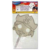 Crafty Bitz Pkt.4 Decorate Your Own Masks - Pirate