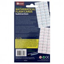 Ormond Pkt.27 Mathematical Flash Cards - Subtraction