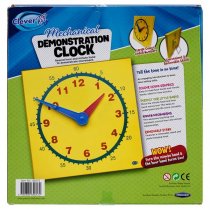 Clever Kidz 35cm Mechanical Demonstration Clock