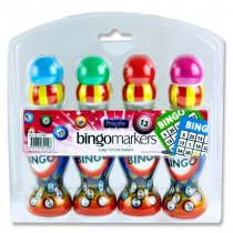 Pro:scribe Pkt.4 Asst Jumbo Bingo Markers
