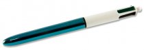 BIC CARD 3 4 COLOUR BALLPOINT PENS - SHINE