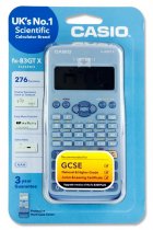 CASIO FX-83GTX SCIENTIFIC 276 FUNCTIONS CALCULATOR - BLUE