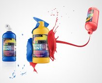 ICON POSTER PAINT 500ml - SCARLET