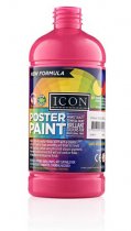 ICON POSTER PAINT 500ml - MAGENTA