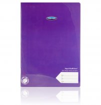 PREMIER PKT.3 A4 120pg DURABLE COVER MANUSCRIPT BOOK - TANG