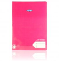 PREMIER PKT.3 A4 120pg DURABLE COVER MANUSCRIPT BOOK - TANG