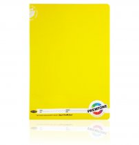 PREMTO PKT.5 A4 120pg DURABLE COVER MANUSCRIPT BOOK - 5 ASST.