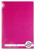 PREMTO PKT.3 A4 160pg MANUSCRIPT BOOK DURABLE COVER