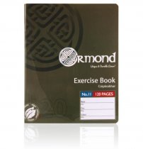 ORMOND PKT.5 No.11 120pg DURABLE COVER COPY BOOKS - BOLD