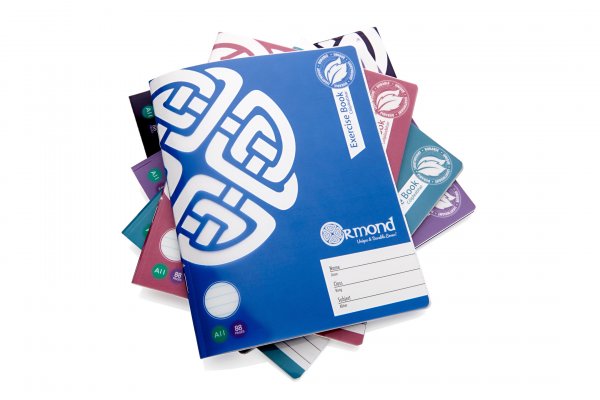 ORMOND PKT.5 A11 88pg DURABLE COVER COPY BOOK - BRIGHT