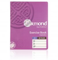 ORMOND PKT.5 A11 88pg DURABLE COVER COPY BOOK - BRIGHT