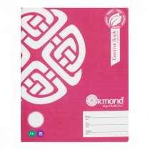 ORMOND PKT.5 A11 88pg DURABLE COVER COPY BOOK - BRIGHT